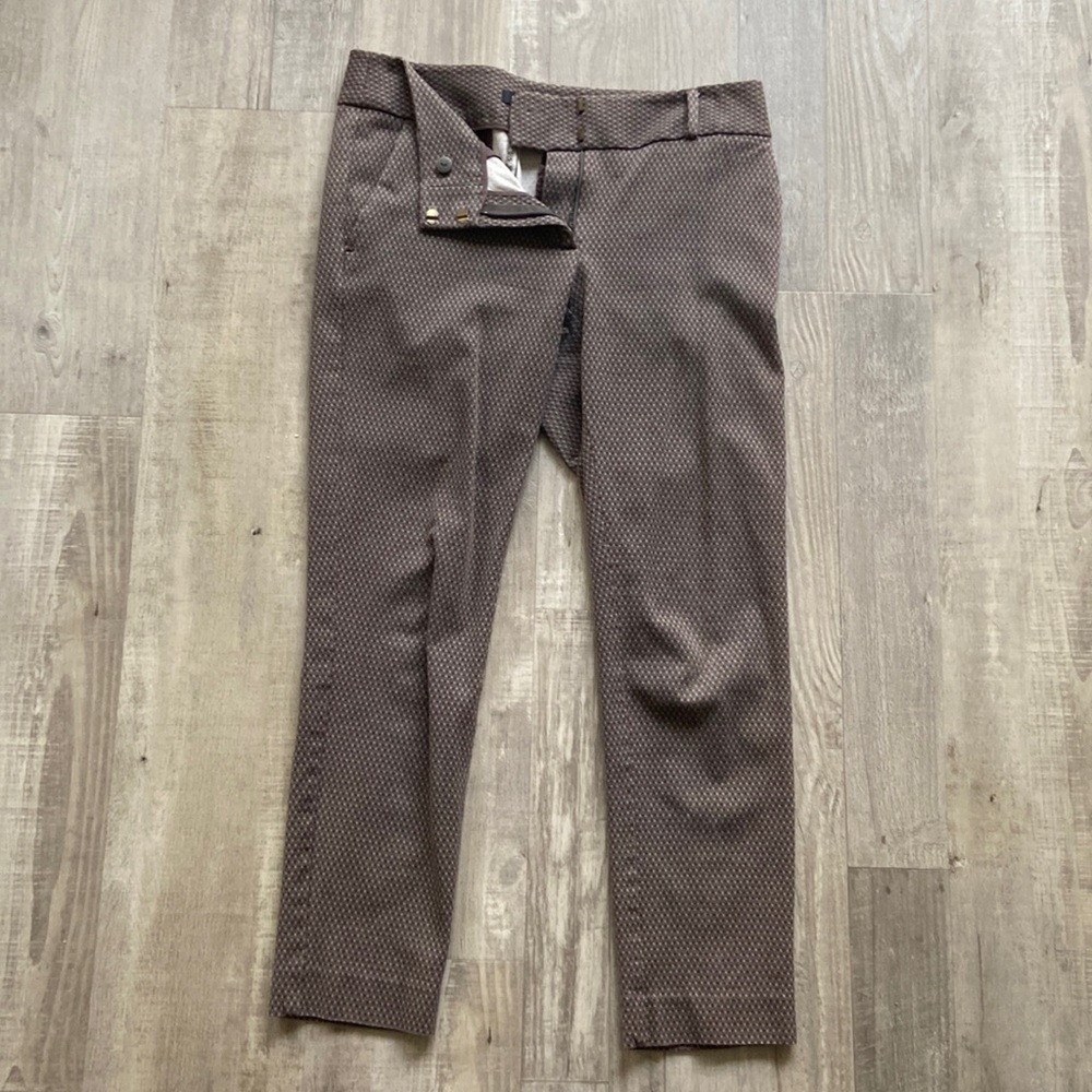 Loft, Julie Skinny, Size 4, cropped pant leg